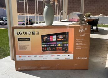 65” Lg smart 4k led Uhd tv