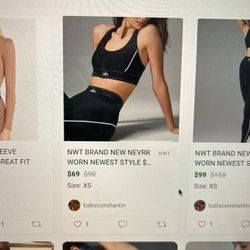 ALL BRAND NEW ALO YOGA WORKOUT SETS!!! 