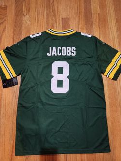 NFL Team Green Bay Packers 8# Jacobs Rugby Clothes