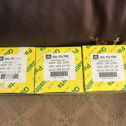 Mercedes Oil Filters 