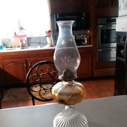 Antique Oil Lamp