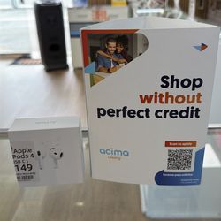 New Box - Apple AirPods 4 Regular - Financing Available