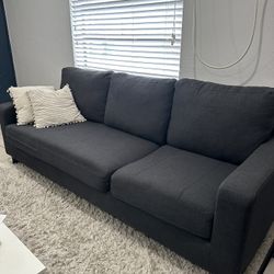 sectional grey couch 