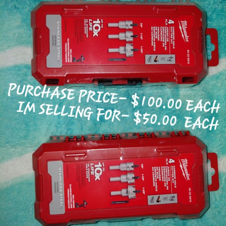 Milwaukee Hole Cutter Kit