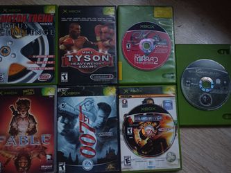 Original Xbox Games Lot