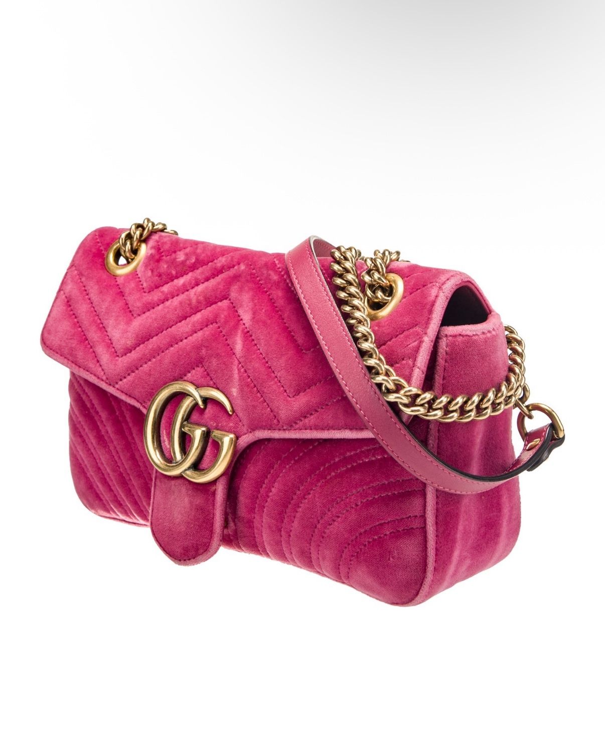 Gucci Velvet Marmont Mini Crossbody Bag