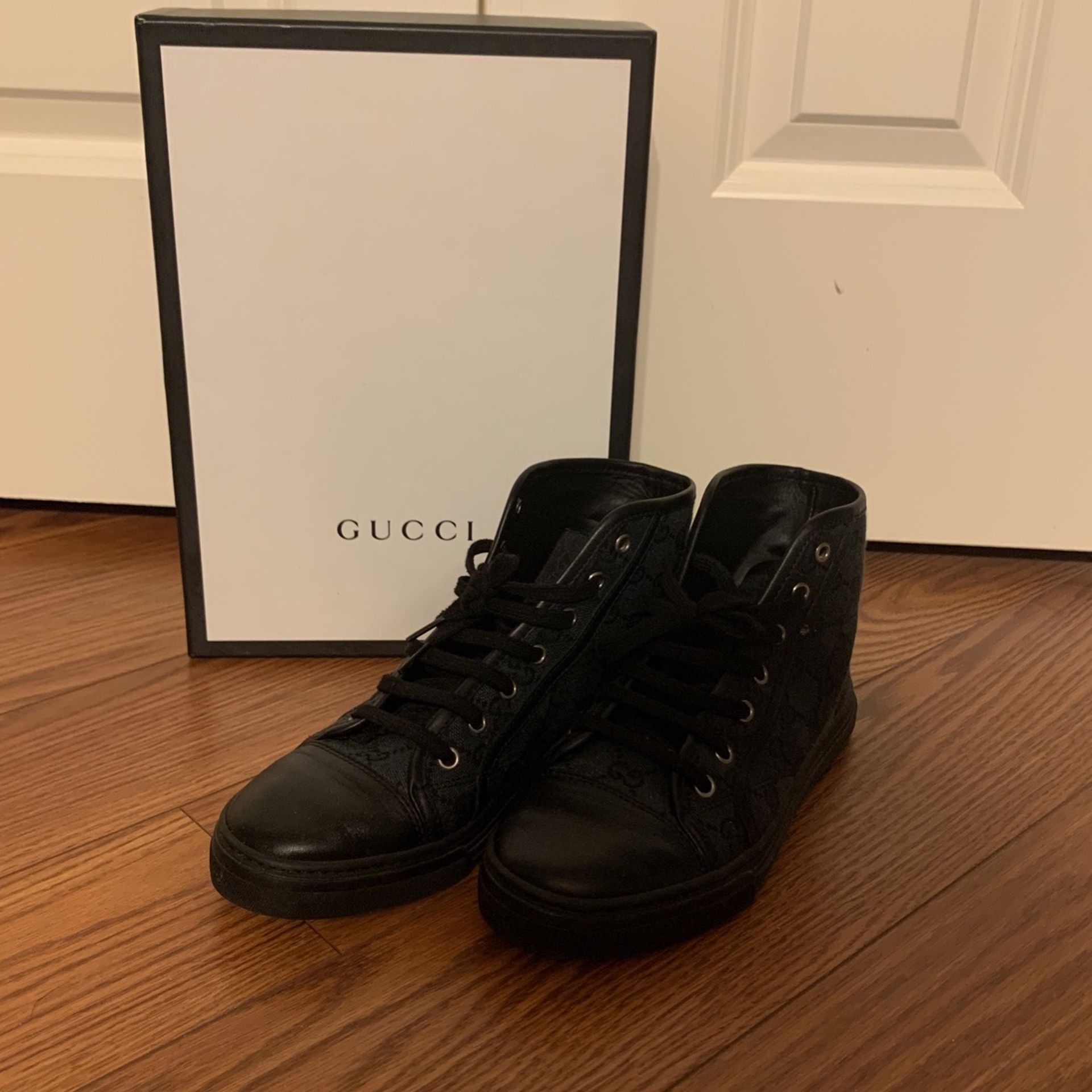 Slightly Used Authentic Women’s Gucci High Tops