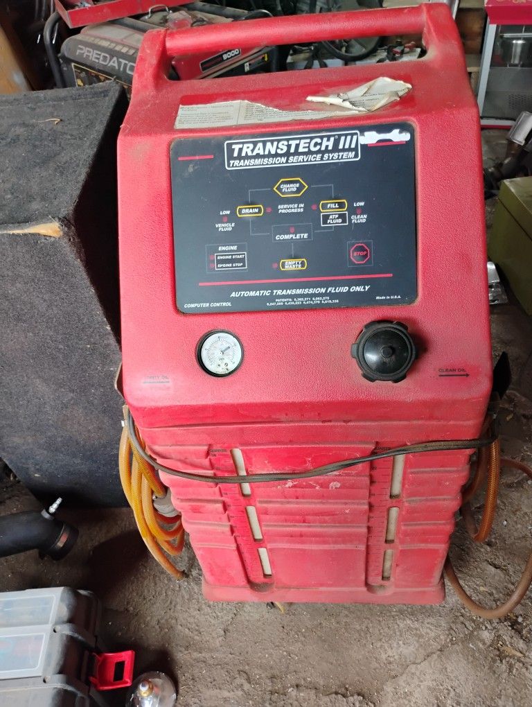 Transtec Iii Transmission Flushing Machine.