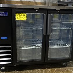 Artic Air 48" Glass Door Back Bar Cooler