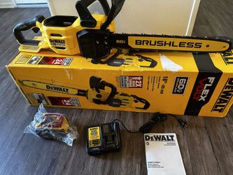 DeWalt 60v Gen 2 18" Chainsaw - BRAND NEW