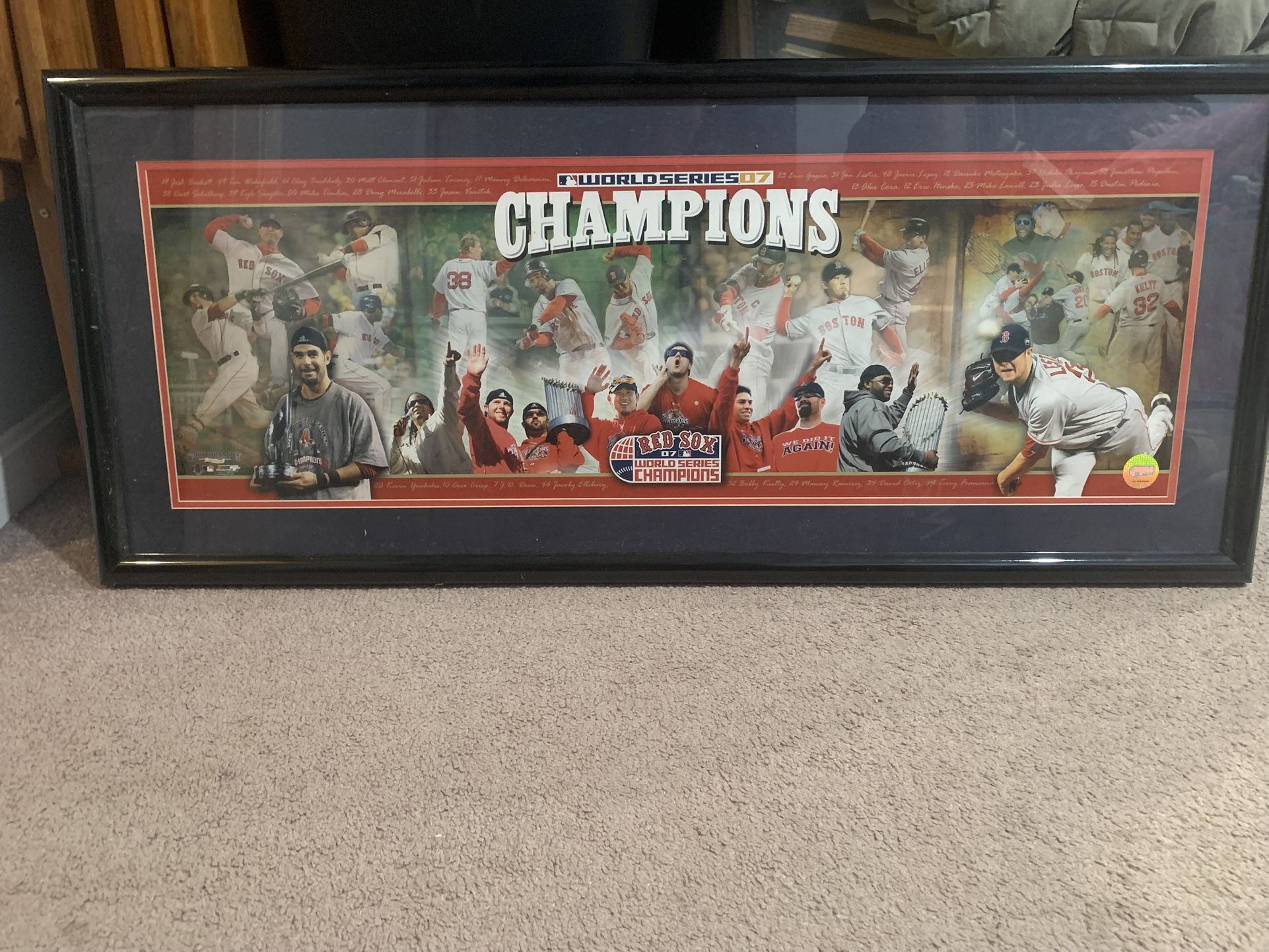 Red Sox 07 World Champions Photo 