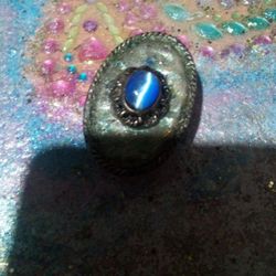 Antique Mexican Silver Pill Box Stamped On Bottom