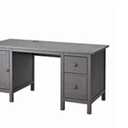 Ikea Hemnes Desk - Dark Grey