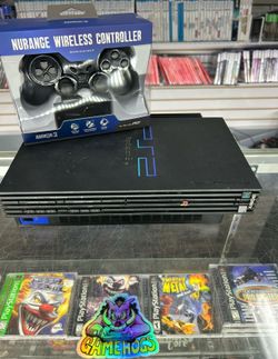 PlayStation 2 Complete With Wireless Controller $175 Gamehogs 11am-7pm
