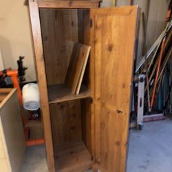 Pine Storage Cabinet