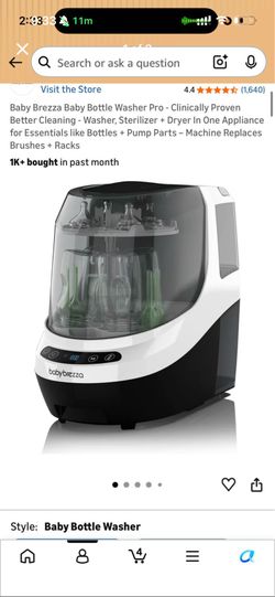 Baby Brezza Bottle Washer Pro