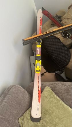Vintage set of skis two pairs
