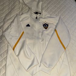 Adidas LA Galaxy Zip Up Hoodie