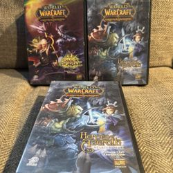 3 WOW World Of Warcraft Starter Decks
