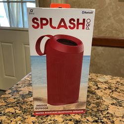 Splash Pro Waterproof Bluetooth Speaker
