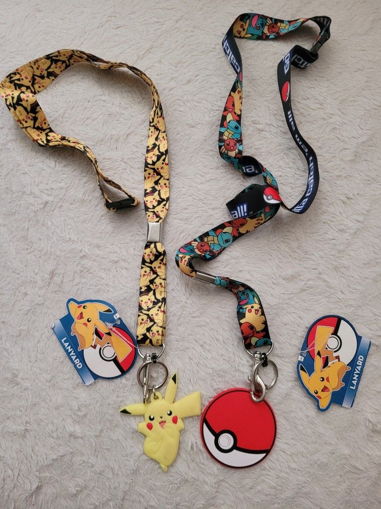 Pokemon Pikachu Lanyard