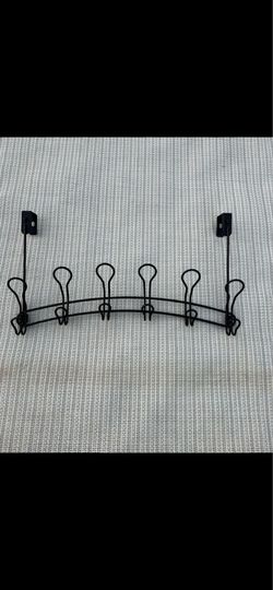 Over The Door 6 Hook Rack