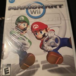Mario Kart Wii Sealed With Wheel