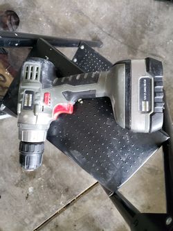 Master Mechanic 20v Lithium Ion Cordless Drill Kit 200114