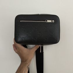 Gucci Black GG Sling Backpack
