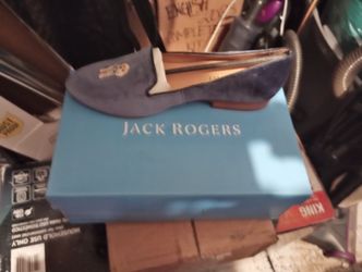 Brand New Jack Rogers Velvety Pooch Shoes