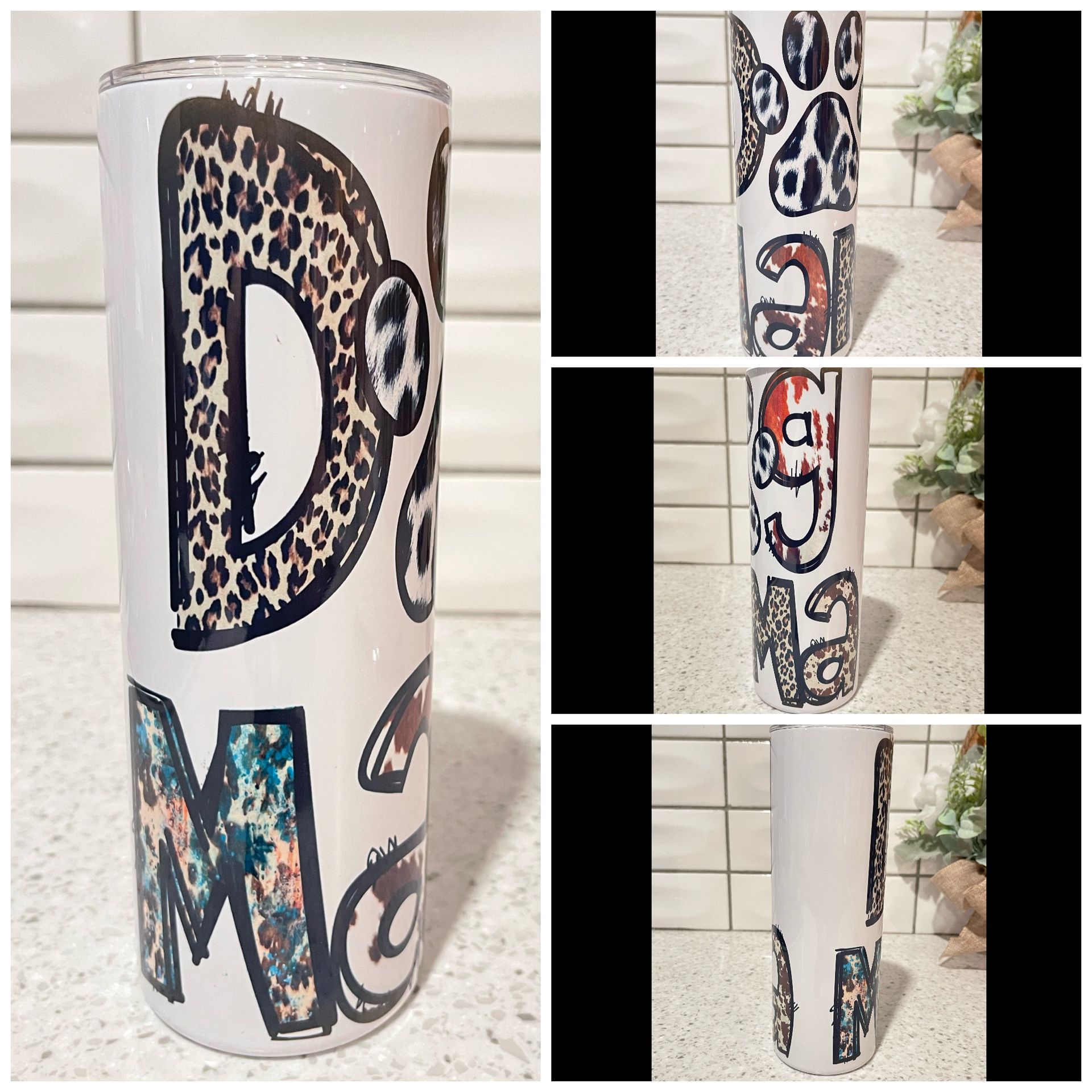 “Dog Mama” Hot/Cold Tumbler