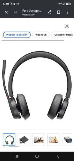 Poly Voyager Wireless Headset with Boom Mic