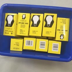 Satco Appliance  Bulbs. (12)