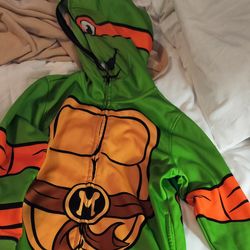 Nickelodeon Mutant Ninja Turtles Sweatshirt Hooded Remarkable Kids Size Small Size 8/ 10