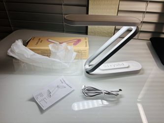 Giryuhd Folding LED Desk Lamp - Portable & Rechargeable (Like New!)