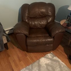 Loveseat Recliner And Single Recliner 