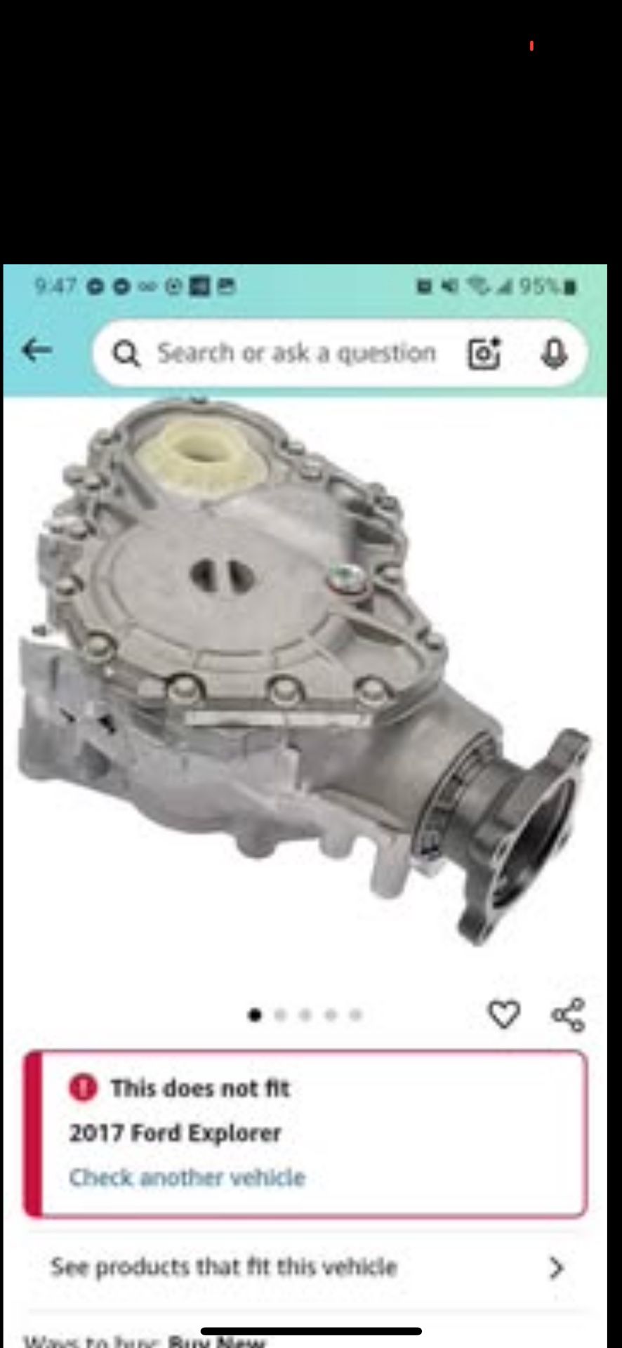 Dorman 600-238 Power Take Off Unit (PTU) Assembly Compatible with Select Ford/Lincoln Models