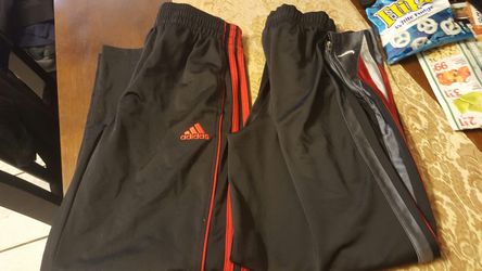 2 boys pants Adidas. Nike med 15 both 10 each firm