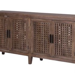 Costco Modern Heavy Console Solid Wood 