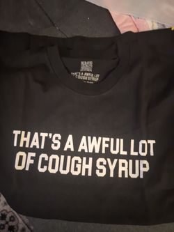Cough syrup t-shirt