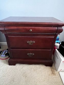 2 cherrywood Bedroom End tables