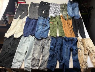 2T Boys Pants Bundle – 20 Pairs