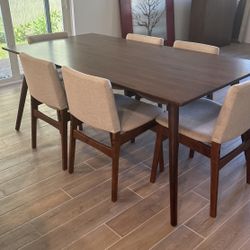 Dining Table and Chairs From West Elm