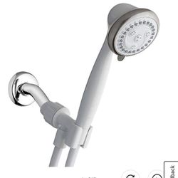 Waterpik 6-Mode PowerSpray+ Hand Held Shower Head, White