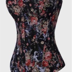 Floral Corset Sz XL New w/out tags