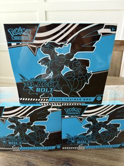Pokemon Scarlet & Violet Black Bolt Elite Trainer Box