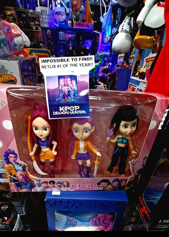 K-POP Demon Hunters  3 Dolls Set  