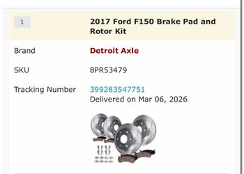 Ford F150 brakes