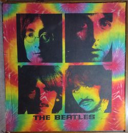 The BEATLES white album Wall Hanging Tapestry