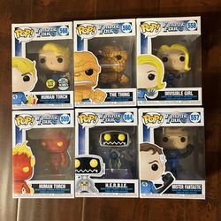 Marvel Fantastic Four Funko Pops